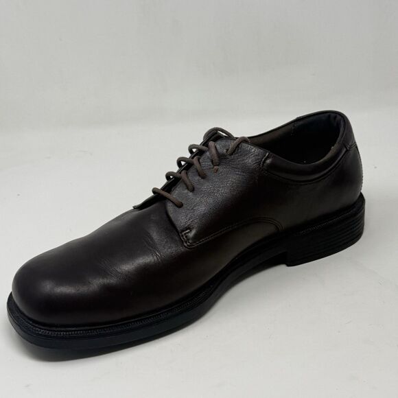 Rockport Margin Derby Shoes Mens 14 M Brown Leather Plain Toe Business NO INSOLE main image 7